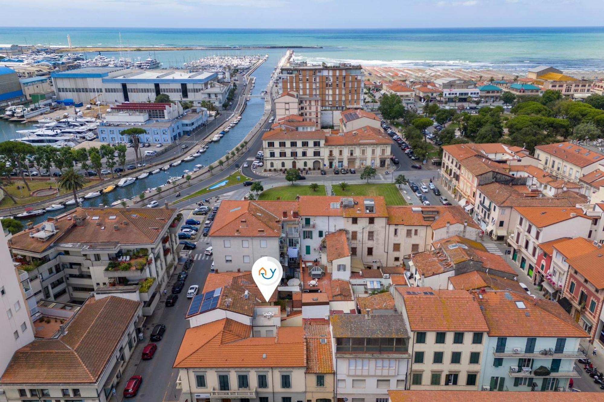 La Suite 2 Ondina Viareggio 200M From Sea - Happy Rentals Dış mekan fotoğraf